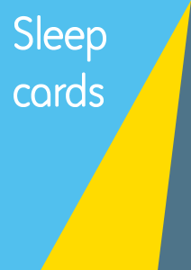 Sleep Cards - Cerebra for children wi.th brain conditions