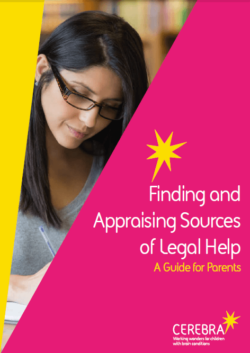 Finding and Appraising Legal Help - Cerebra the charity for children with brain conditions