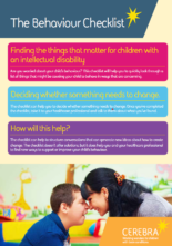 The Behaviour Checklist front cover