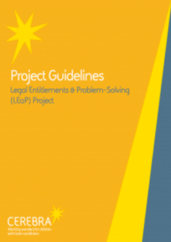 Legal Entitlements and Problem Solving - Cerebra charity for children with brain conditions.