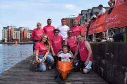Team Imogen at the Swansea triathlon