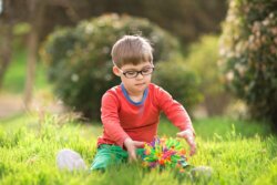 boy playing